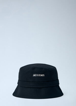 Jacquemus Le Bob Gadjo Bucket Hat Black jac0366011