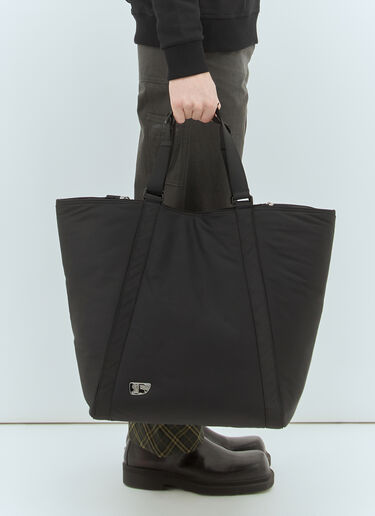 Burberry シールドフィールドトートバッグ ブラック bur0158022