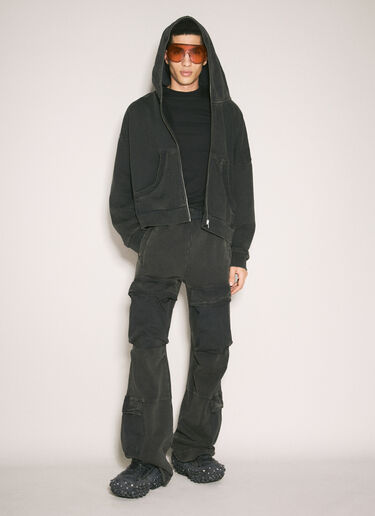 Entire Studios Eternal Zip Hooded Sweatshirt Black ent0157029