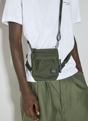 Comme des Garçons Homme x Porter Acces Crossbody Bag Green cdh0154013