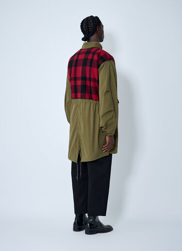 Check Coat Junya Watanabe Check Coat Khaki jwn0162004