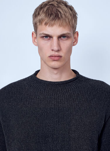 The Row Markhim Cashmere Sweater Black row0166009