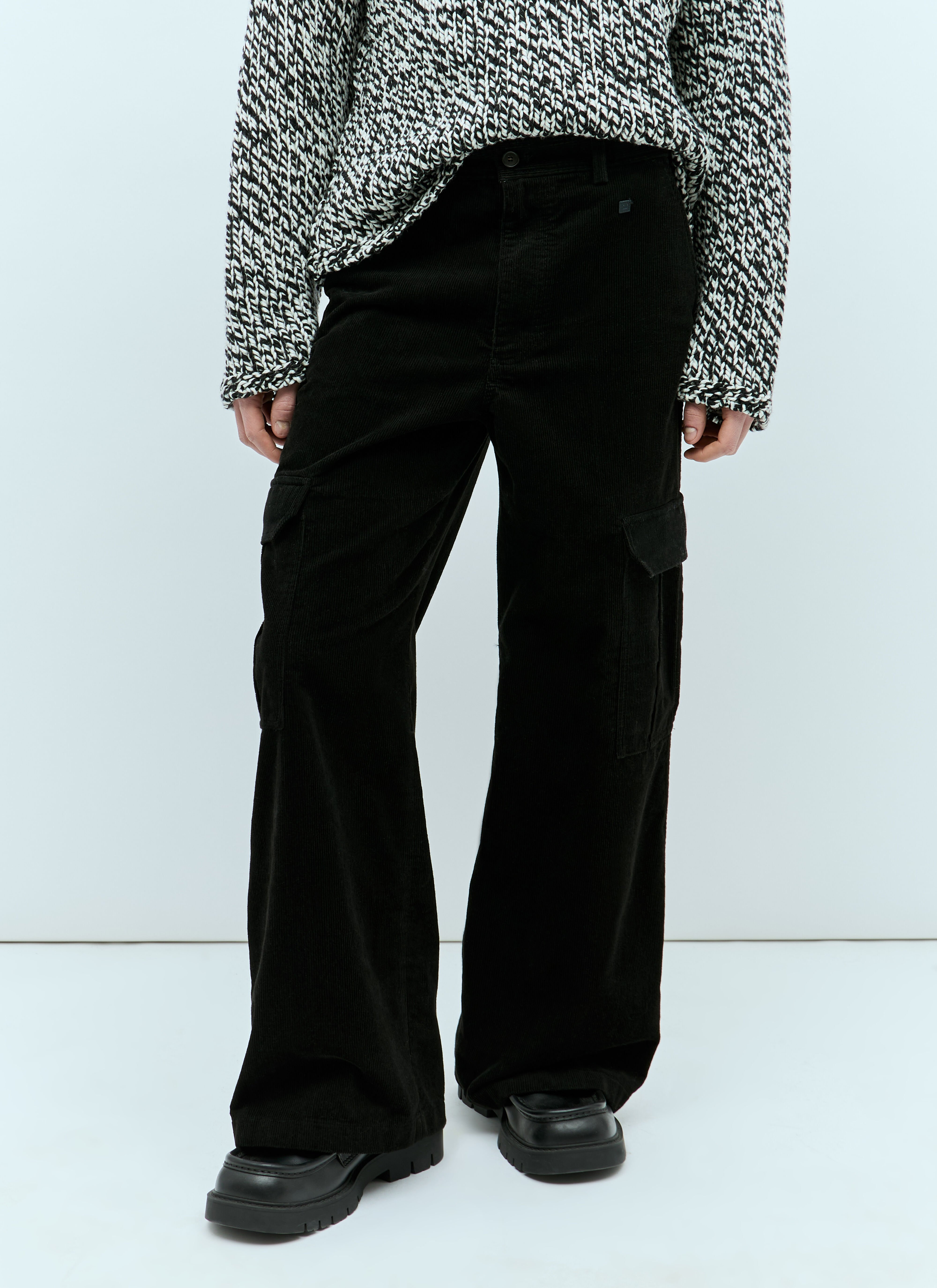 Acne Studios 灯芯绒工装长裤  灰色 acn0155016