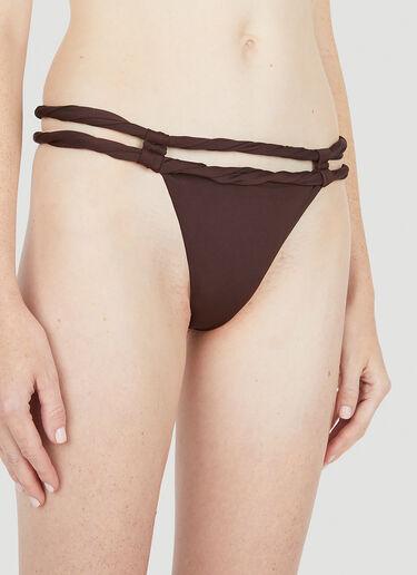Jacquemus Le Bas De Maillot Sofio 比基尼泳裤 棕色 jac0250174