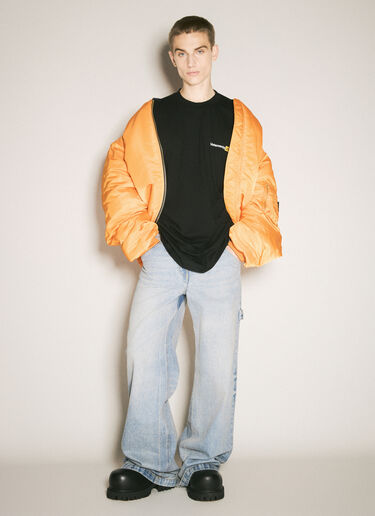Vetements XXX Logo T-Shirt Black vet0158004