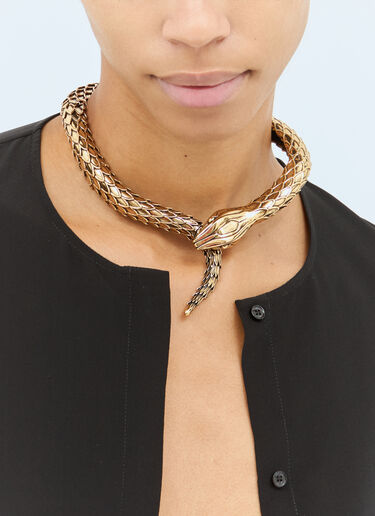 Chloé 蛇形贴颈链 金色 chl0258027