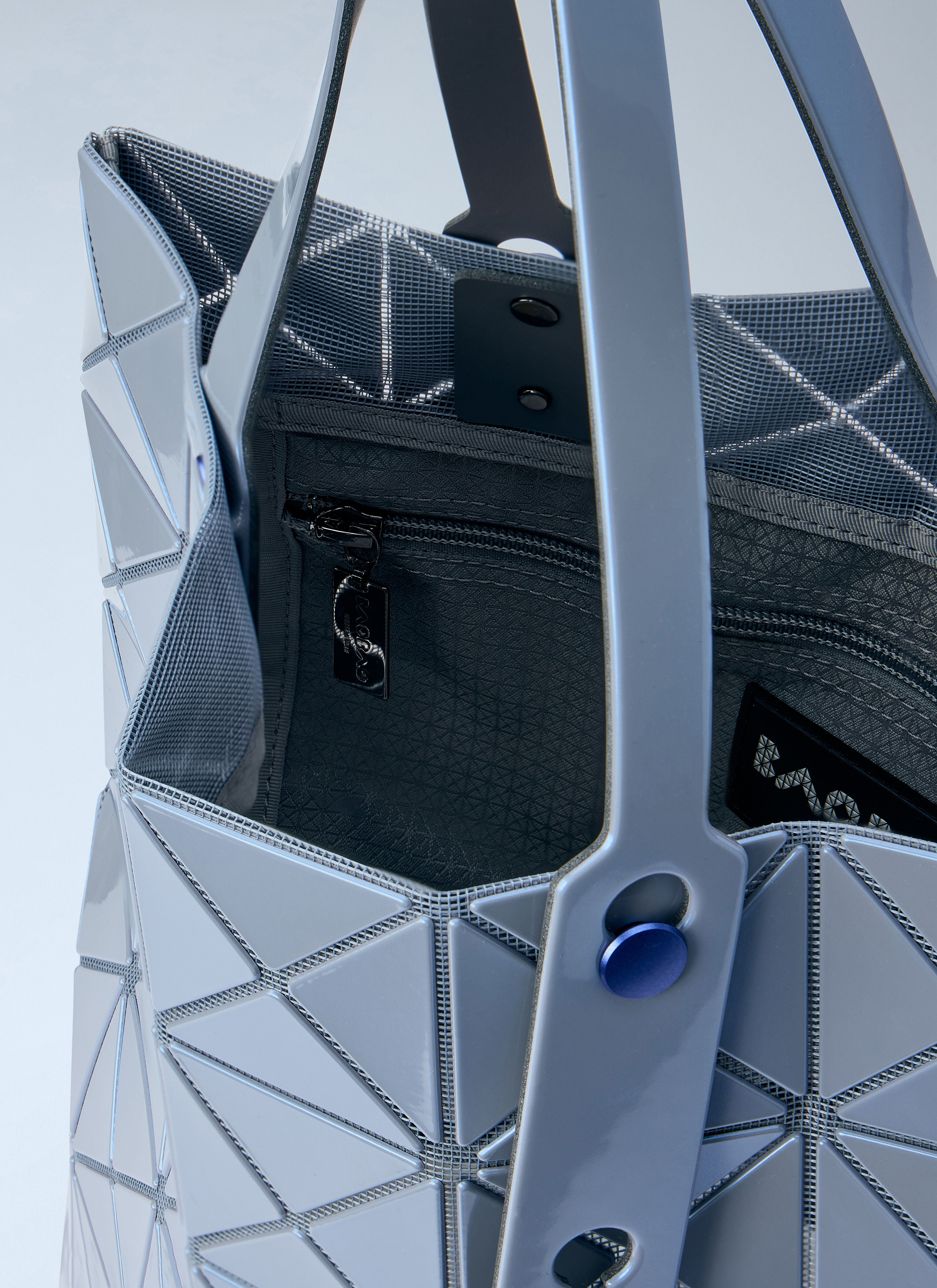 Bao Bao Issey Miyake Women's' Lucent One-Tone Tote Bag in Blue