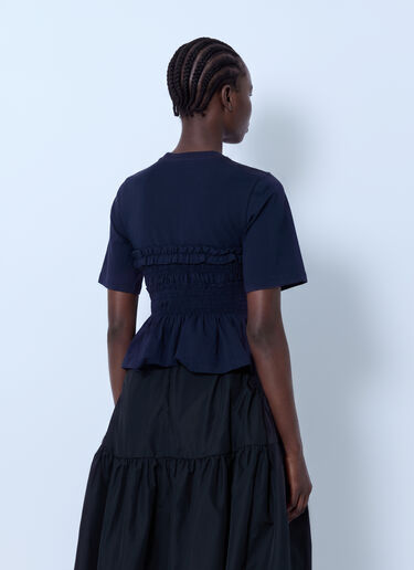 LN-CC® - Cecilie Bahnsen: Cbvilde T-Shirt Jersey - Navy Cecilie Bahnsen Cbvilde T-Shirt Jersey Navy cec0266023