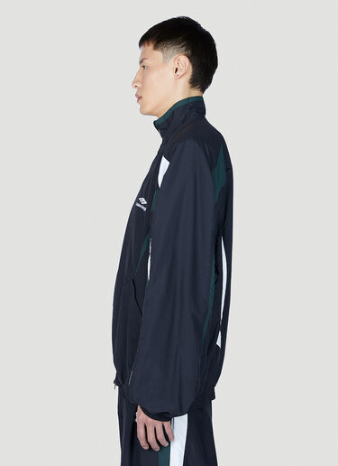 Balenciaga Logo Embroidery Track Jacket Navy bal0151015