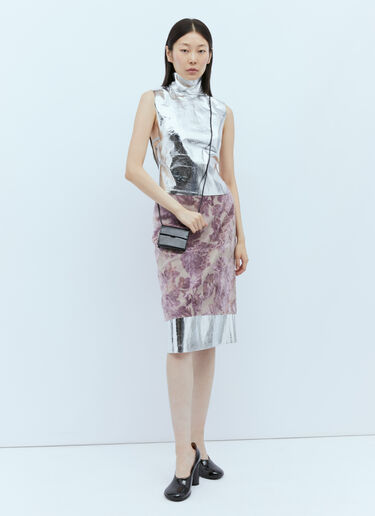 Dries Van Noten 아코디언 가죽 지갑 블랙 dvn0254054