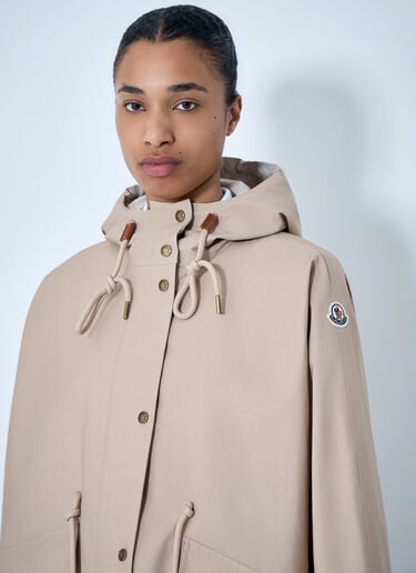 Moncler Brunnera Long Parka Beige mon0264012