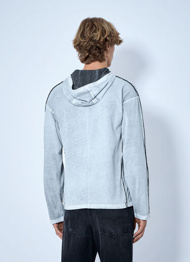 Diesel T-Riven-Ls Hoodie Grey dsl0163006