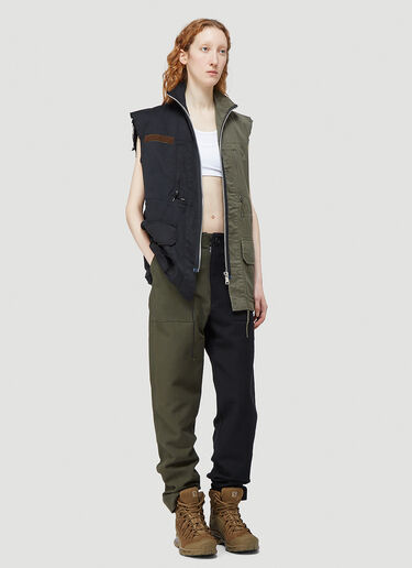 (DI)VISION Split Military Vest Green div0342007