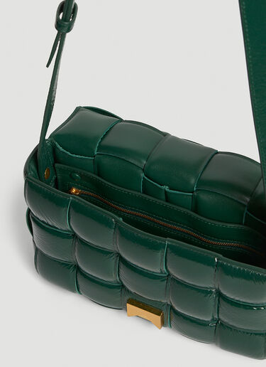 Bottega Veneta Padded Cassette Shoulder Bag Green bov0245054
