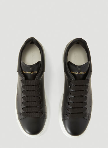 Alexander McQueen Larry Leather Sneakers Black amq0241067