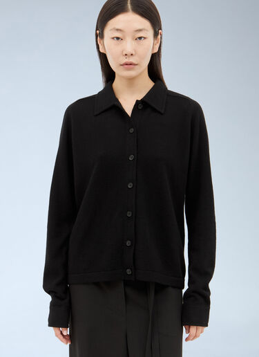 TOTEME Raglan-Sleeve Cashmere Cardigan Black tot0257030