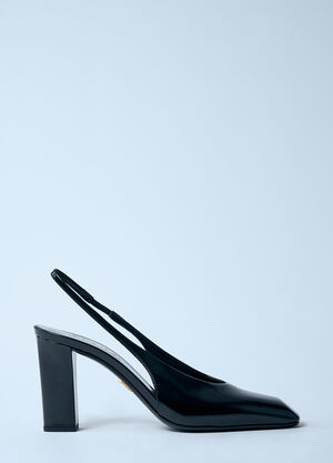 Diesel Decolette Leather Heels Black dsl0259030