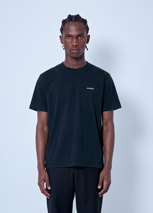 VETEMENTS Classic Logo Regular T-Shirt Black vet0166004