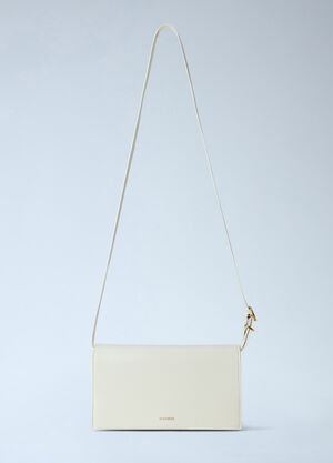 Jil Sander All-Day Shoulder Bag White jil0264042
