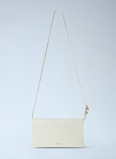 Jil Sander All-Day Shoulder Bag White jil0264042