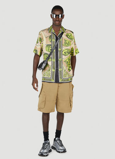 Versace Relaxed Cargo Shorts Brown ver0152018