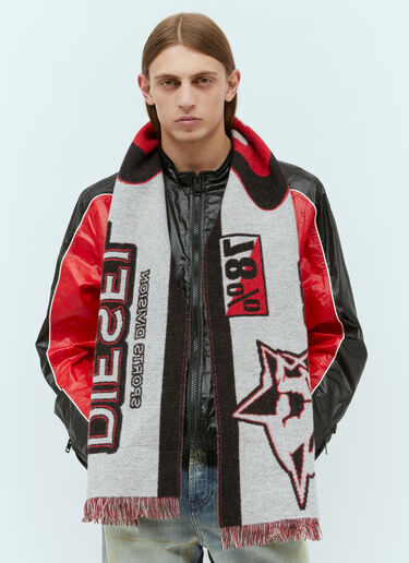 Diesel S-Hamid Scarf Red dsl0157043