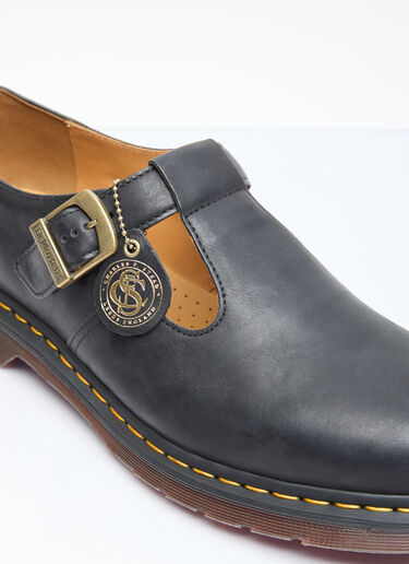 Dr. Martens T-Bar Leather Shoes Black drm0156012