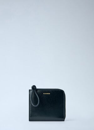 Jil Sander Credit Card Purse Black jil0264043