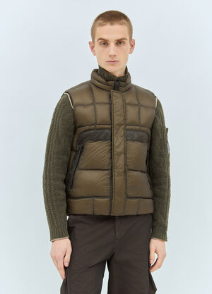 C.P. Company DD Shell Puffer Vest Purple pco0158007