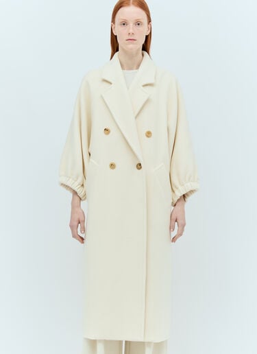 Max Mara Cashmere Coat Cream max0255006