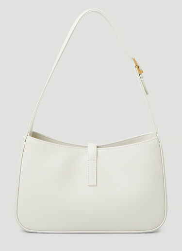 Saint Laurent Le 5 á 7 Hobo Shoulder Bag  Cream sla0245053