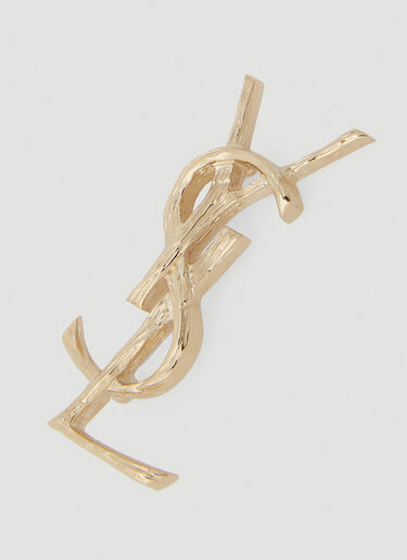 Saint Laurent 花押胸针 金色 sla0252103