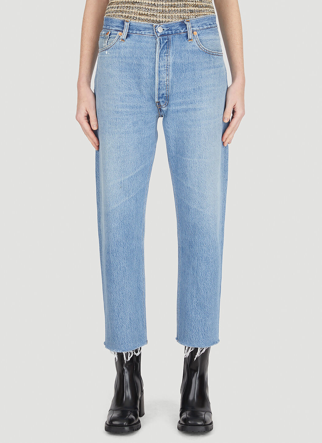 Redone jeans hot sale stovepipe
