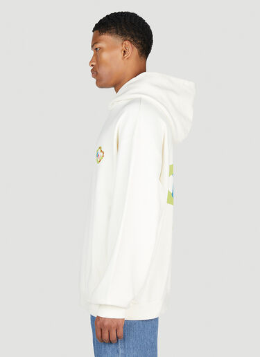 Ouroboros Snake Print Hooded Sweatshirt Marni x No Vacancy Ouroboros Snake Print Hooded Sweatshirt Cream mvy0153003