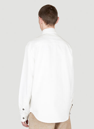 Versace Denim Overshirt White ver0155008