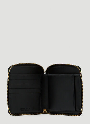 Bottega Veneta Intrecciato Zip Wallet Black bov0247131