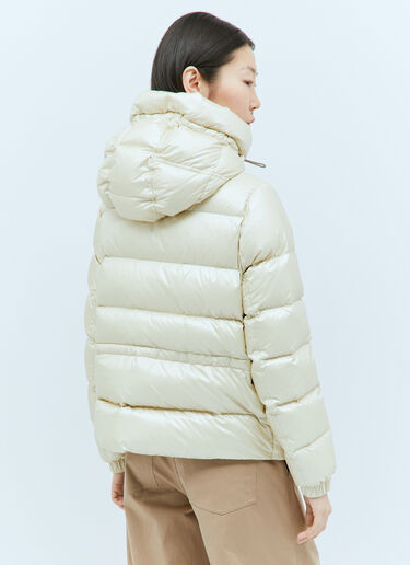 Moncler Biron 短款羽绒夹克  乳白色 mon0258007