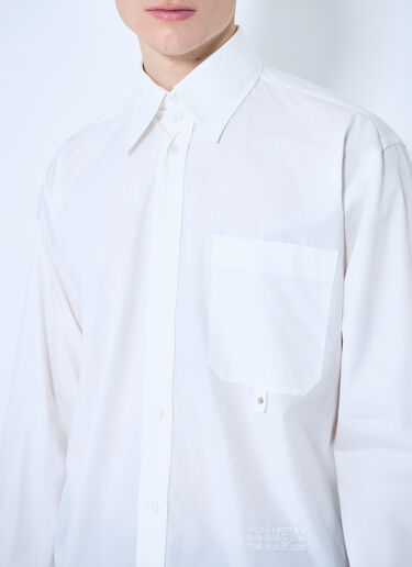 MM6 Maison Margiela 긴팔 셔츠  화이트 mmm0159003