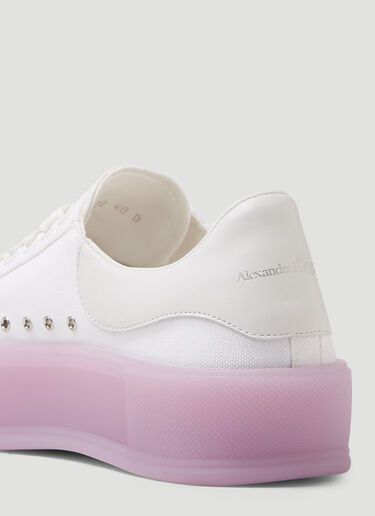Alexander McQueen Deck Sneakers White amq0248018