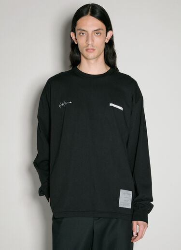 Yohji Yamamoto x Neighborhood ロゴプリントTシャツ  ブラック yoy0156023