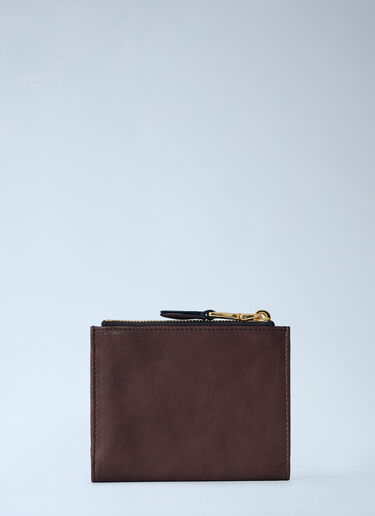 LN-CC® - Miu Miu: Small Nappa Leather Wallet - Brown Miu Miu Small Nappa Leather Wallet Brown miu0264209