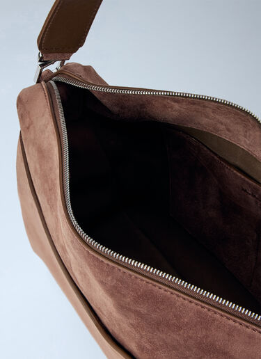LN-CC® - Max Mara: Trapeze-Shaped Shoulder Bag - Brown Max Mara Trapeze-Shaped Shoulder Bag Brown max0266226