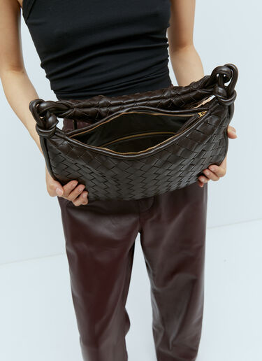 ミディアム ジェメッリショルダーバッグ Bottega Veneta ミディアム ジェメッリショルダーバッグ ブラウン bov0255068