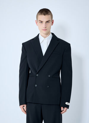 Homme Plissé Issey Miyake La Veste Fernando Blazer Black hmp0160007