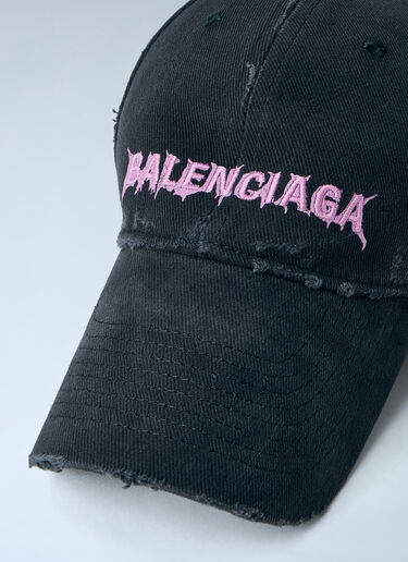 Balenciaga Logo Cap Black bal0164010