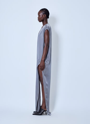 LN-CC® - Rick Owens: Arrowhead Gown - Grey Rick Owens Arrowhead Gown Grey ric0265010