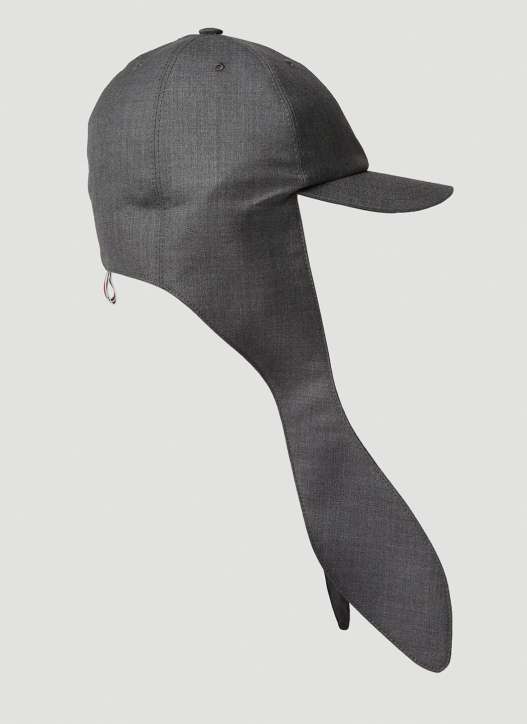 Thom Browne Gray Baseball Cap
