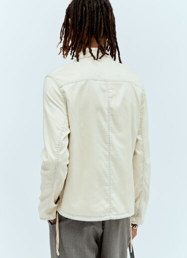 Acne Studios 펠트 지퍼 재킷  베이지 acn0156001