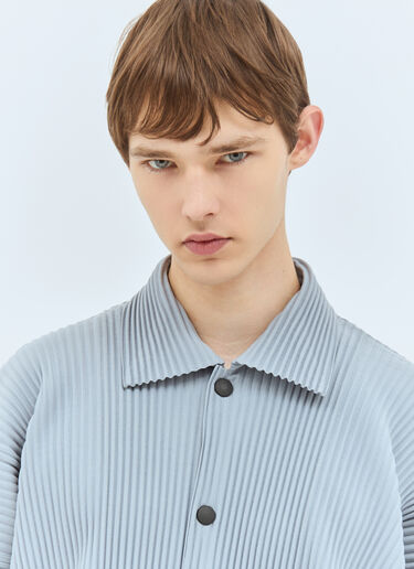Homme Plissé Issey Miyake 褶裥夹克 灰色 hmp0158013