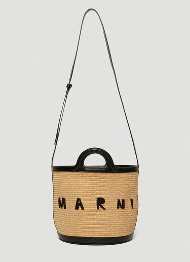 Marni Tropicalia Small Bucket Bag Brown mni0247058
